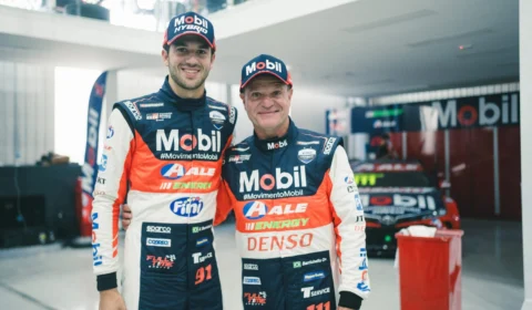 Dudu e Rubinho Barrichello renovam parceria com a equipe Mobil ALE Full Time Sports para a temporada 2024 da Stock Car