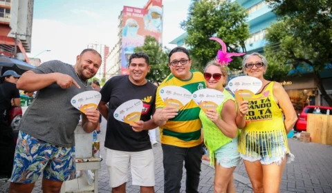 Carnaval na Floresta 2024: Detran-AM conscientiza foliões nas bandas da Bica e da Difusora