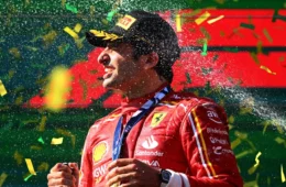 Sainz domina o Grande Prêmio da Austrália em meio a uma série de incidentes, com a saída de Verstappen e o acidente de Russell agitando a corrida.