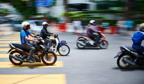 Frota de motos nas locadoras cresceu 79,5% no último ano