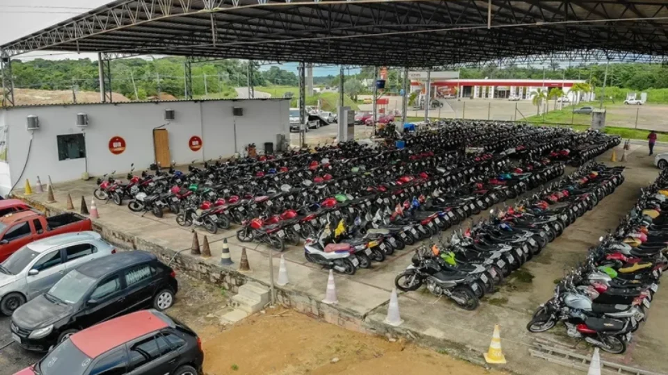 Leilão do Detran-AM: Visitação de carros e motos tem início nesta quarta-feira