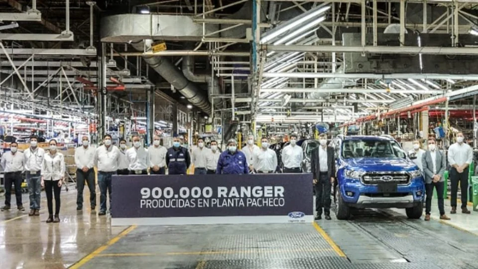 Ford comemora a produção de 900 mil unidades da Ranger na Argentina