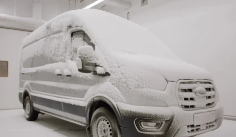 Ford mostra os testes de durabilidade da van elétrica E-Transit