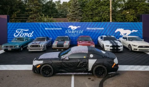 Ford anuncia a estreia global do novo Mustang de sétima geração em setembro