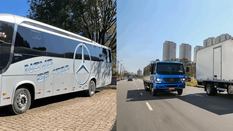 Mercedes-Benz do Brasil registra 77% de crescimento nas exportações de caminhões e ônibus em 2021