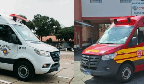 Mercedes-Benz entrega unidades de Sprinter para o Corpo de Bombeiros e ao Programa de Policiamento Comunitário