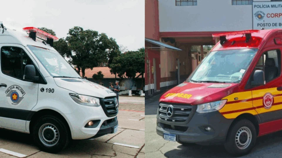 Mercedes-Benz entrega unidades de Sprinter para o Corpo de Bombeiros e ao Programa de Policiamento Comunitário