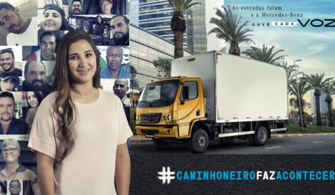 Mercedes-Benz homenageia caminhoneiros e caminhoneiras que fazem acontecer