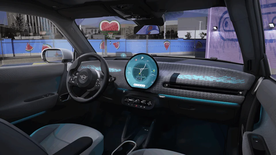 Mini revela novo interior com inspiração retrô, layout mais simples&nbsp;