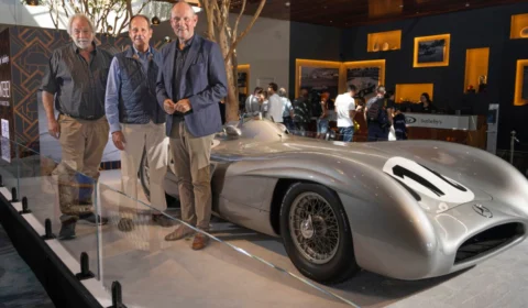 Destaque do leilão no outono: Carro de corrida de Fórmula 1 Mercedes-Benz W 196 R de 1954/1955 