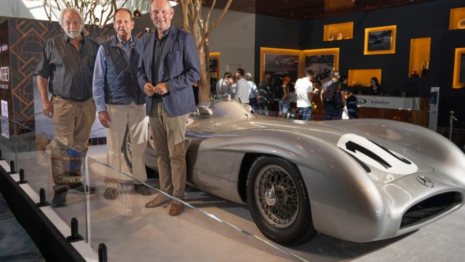 Destaque do leilão no outono: Carro de corrida de Fórmula 1 Mercedes-Benz W 196 R de 1954/1955 