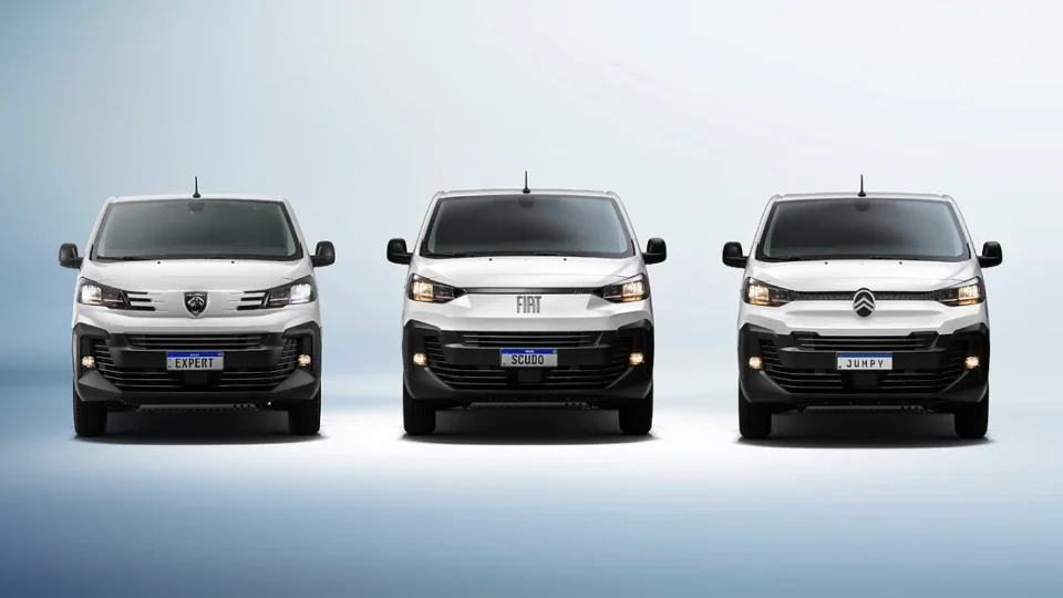 Stellantis apresenta novos Citroën Jumpy, Fiat Scudo e Peugeot Expert 2025 ainda mais modernos e conectados