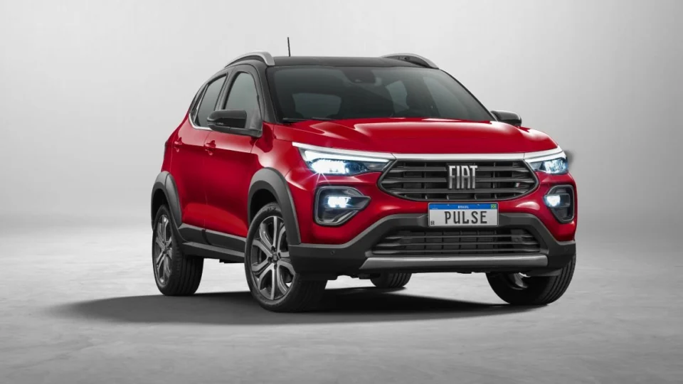 Pulse é mais vendido do Brasil e Fiat segue na liderança do mercado nacional