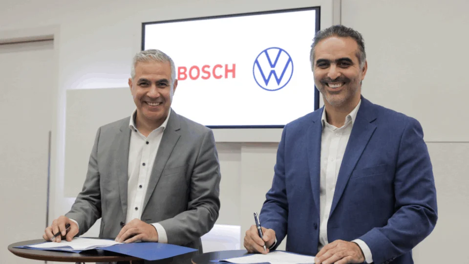 VW e Bosch fecham parceria em inovação e descarbonização