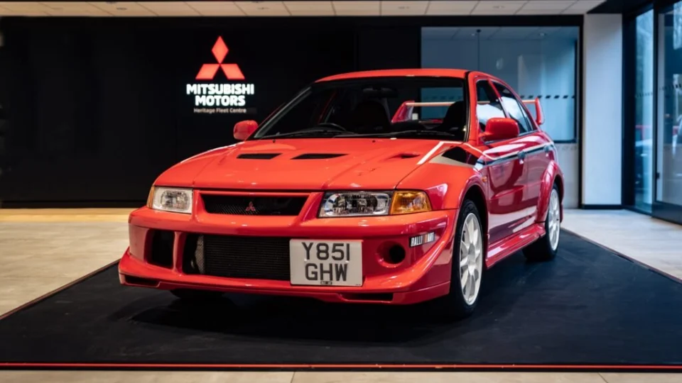 Mitsubishi Lancer Evolution VI Tommi Mäkinen é leiloado no Reino Unido por R$ 720 mil