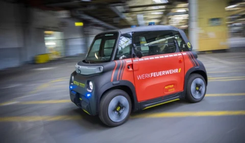 Rocks-e é colocado a serviço de plantão no Corpo de Bombeiros da Fábrica da Opel