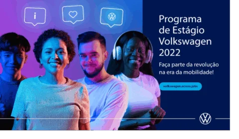 Volkswagen abre inscrições para o Programa de Estágio VW 2022