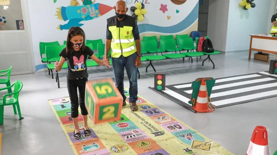 Ação educativa do ‘Maio Amarelo’ é promovida no Caic+ Especialidades