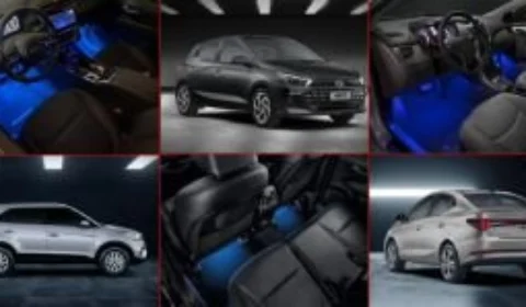 Hyundai Mobis lança acessórios para iluminação de interior 