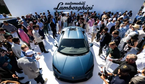 Lamborghini estreia superesportivo Temerario, sucessor híbrido do icônico Huracán 