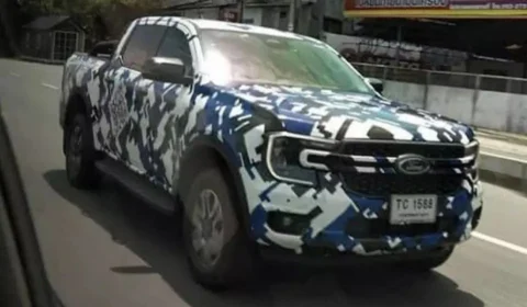 Ford inicia testes com a nova geração da Ranger