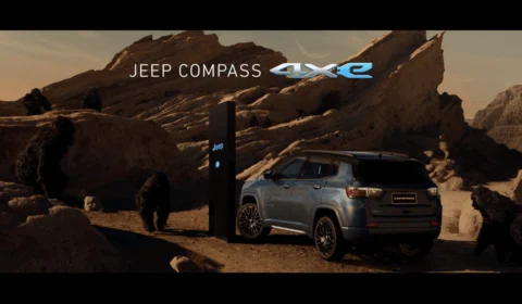 Jeep® apresenta o Compass 4xe, seu primeiro veículo híbrido plug-in no Brasil