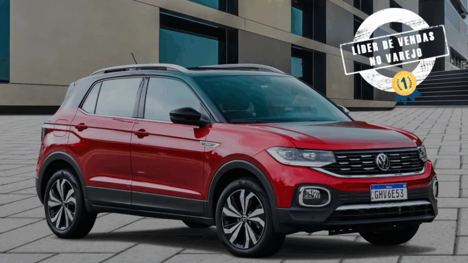 T‑Cross é o carro mais vendido no varejo do Brasil