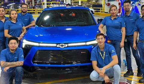 Em breve no Brasil, Chevrolet Blazer EV começa a sair da linha de produção