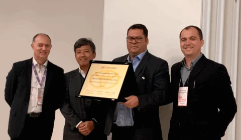 Melhores fornecedores de 2021 são premiados pela Toyota