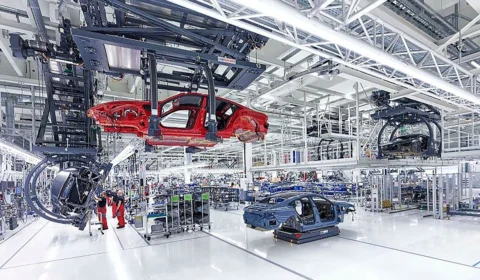 Audi apresenta plano para a produção do futuro