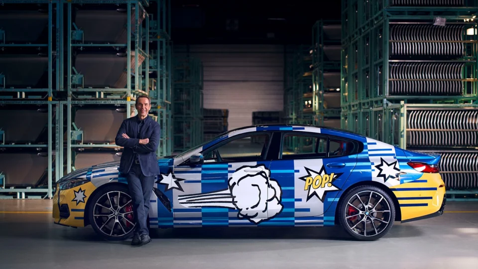 BMW Série 8 ganha versão especial e limitada feita por Jeff Koons com pintura e interior completamente exclusivos