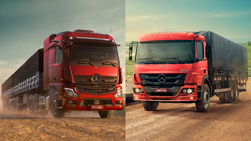 Caminhões Mercedes-Benz Novo Actros e Atego conquistam Prêmio Mobilidade Estadão 2022
