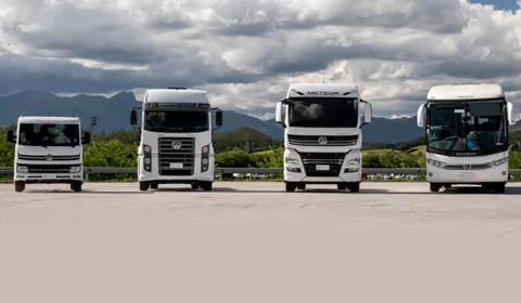 Caminhões volkswagen lideram a vendas em 2021