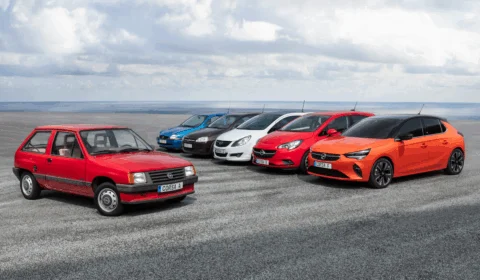 Opel Corsa completa 40 anos de muito sucesso