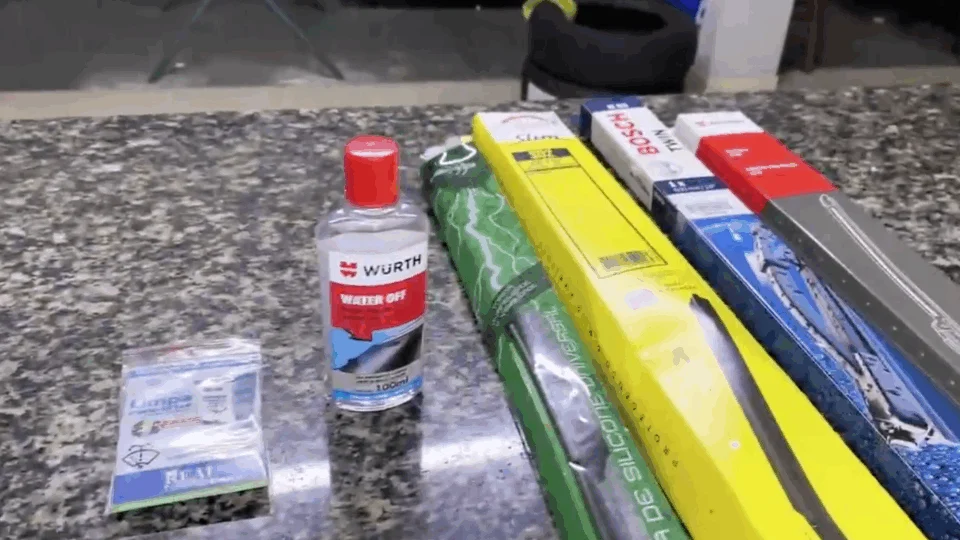 Dicas de produtos para limpeza do para-brisa do veículo