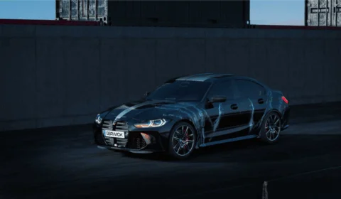 BMW M3 é o novo modelo da obra de Gabriel Wickbold