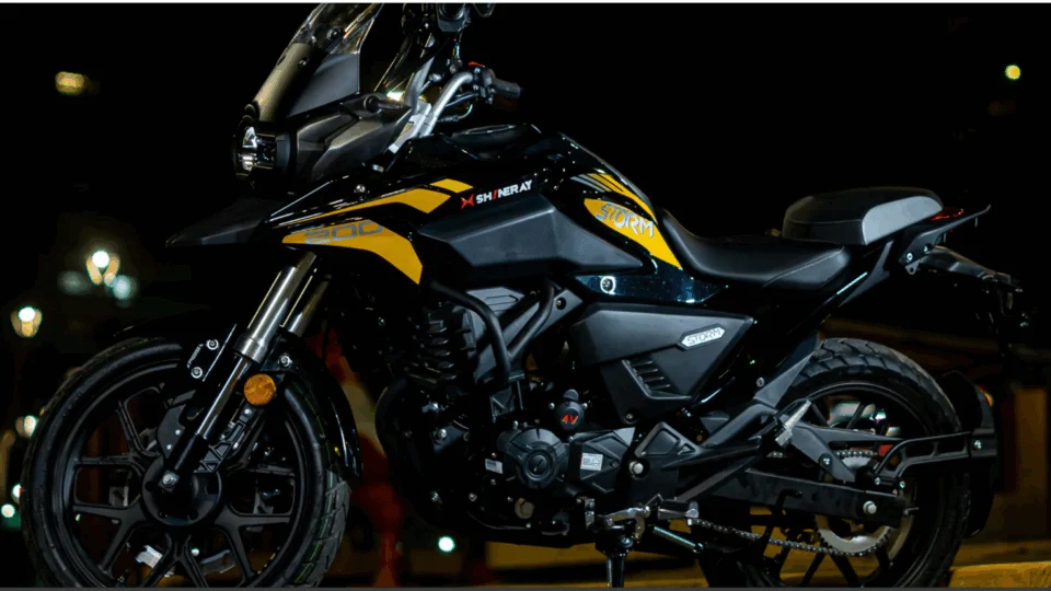 Shineray Storm 200: Nova Crossover Chega ao Brasil com Preço Acessível