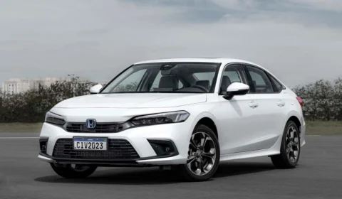 Honda Civic Híbrido estreia no Brasil com motorização de alta eficiência￼