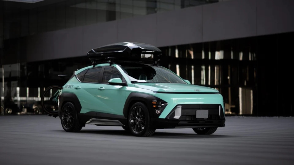 Hyundai Motor e Hyundai Mobis revelam o conceito de uma nova versão do Hyundai Kona no SEMA Show em Las Vegas