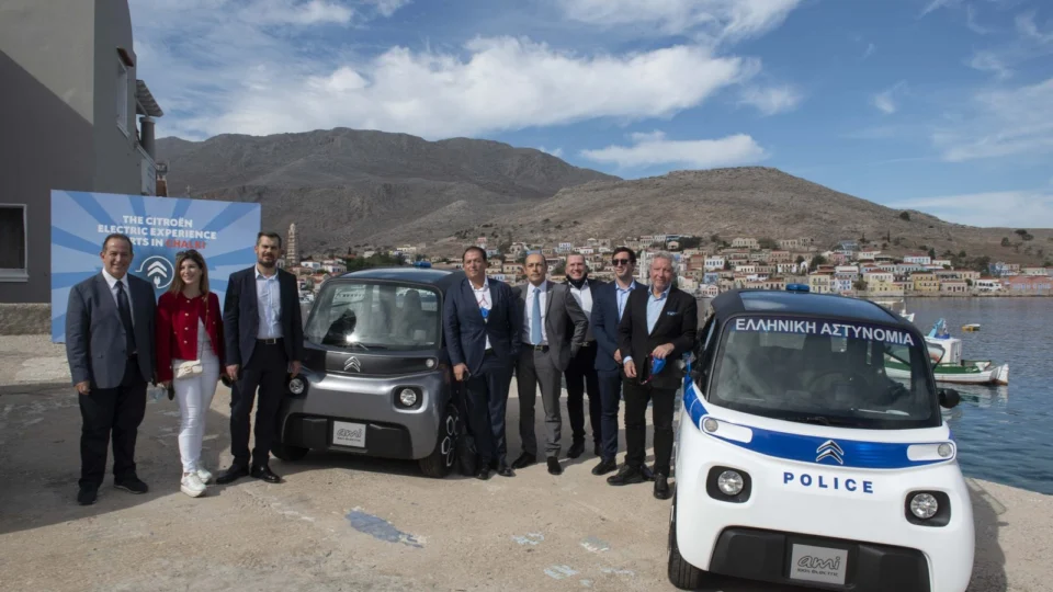 Com veículos elétricos, projeto visa deixar ilha grega Chalki conectada e descarbonizada