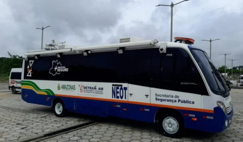 Detran recebe ‘ônibus inteligente’ da SSP-AM para auxiliar na fiscalização de trânsito