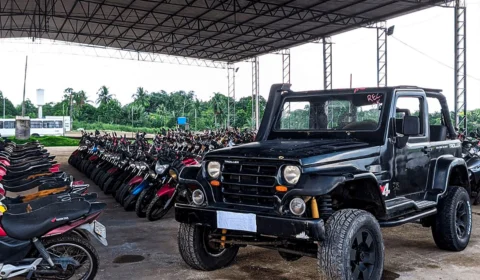 Detran Amazonas vai leiloar 228 veículos na próxima quinta-feira (24/02)