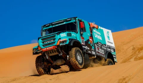 Equipe Petronas De Rooy IVECO preparada para o Dakar 2022