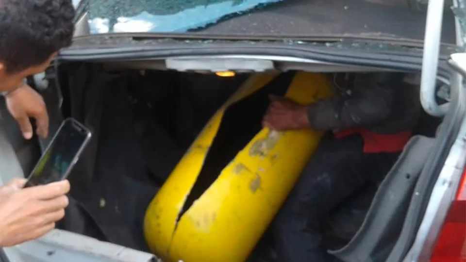 Explosão de cilindro de GNV reforça alerta sobre veículos irregulares