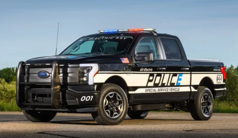 F-150 Lightning Pro SSV: Ford apresenta a primeira picape policial elétrica