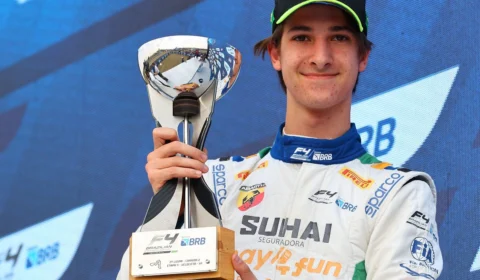 F4 Brasil: Pipe Barrichello Bartz fecha final de semana positivo no Velocitta, com pódio e pontos em todas as corridas