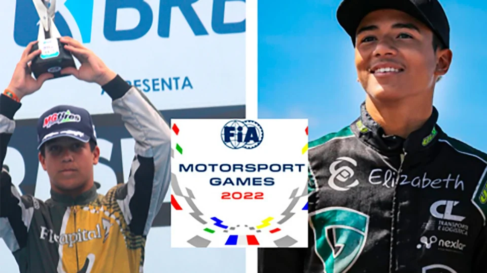 FIA Motorsport Games: Gabriel Koenigkan e João Maranhão serão os representantes do Brasil na categoria Kart em Paul Ricard