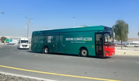 Ônibus da Higer marcam presença na COP28