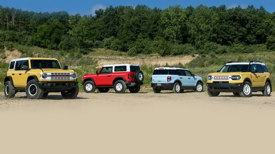 Ford Bronco comemora 57 anos e ganha série especial
