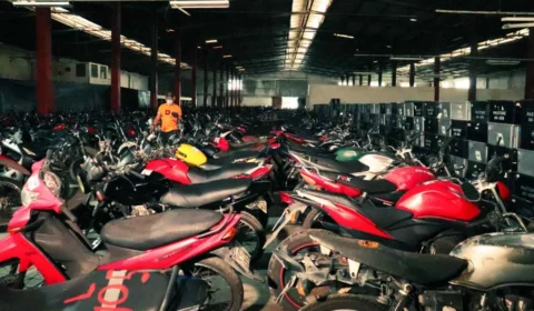 No primeiro leilão do Detran-AM do ano, 831 veículos foram arrematados